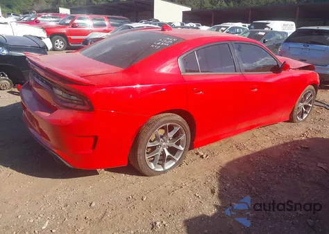 2022 Dodge Charger Gt Rwd из США, поврежденный, VIN 2C3CDXHGXNH156985